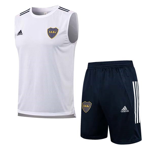 Trikot Boca Juniors ärmellos Komplett Set 2022 Weiß